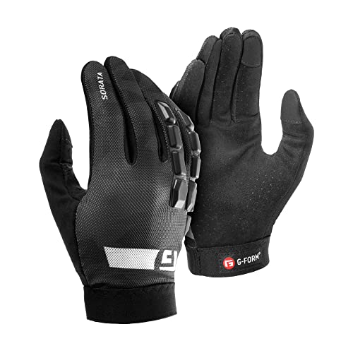 G-Form Sorata 2 Mountainbike-Handschuhe - Motorrad- & Cross-Country-Radhandschuhe - Schwarz/Weiß, X-Large von G-Form