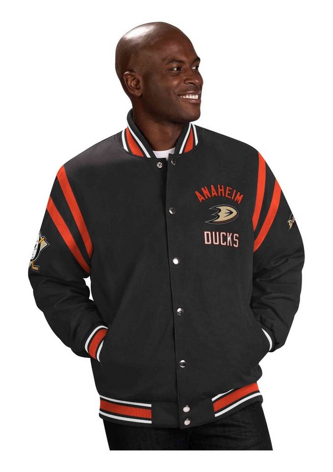G-III Collegejacke NHL Anaheim Ducks Tailback Varsity G-III Collegejacke NHL Anaheim Ducks Tailback Varsity von G-III