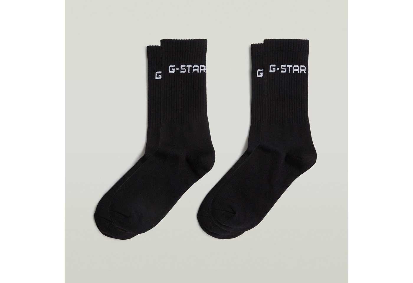 G-STAR Socken Sport Socken 2-Pack (Packung, 2-Paar) mit Logo-Strick von G-STAR