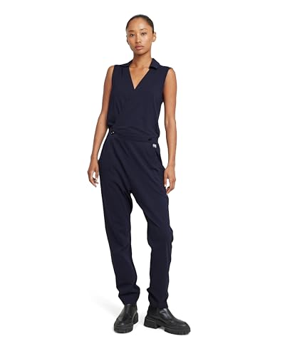 G-Star Damen Wrap Jumpsuit, Blau (osaka blue D26093-C336-3873), M G-Star Damen Wrap Jumpsuit, Blau (osaka blue D26093-C336-3873), M von G-STAR