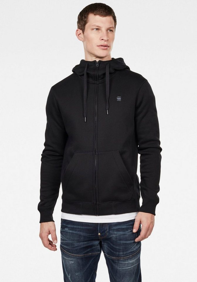 G-Star RAW Kapuzensweatjacke Premium Basic Hooded Zip Sweater von G-Star RAW