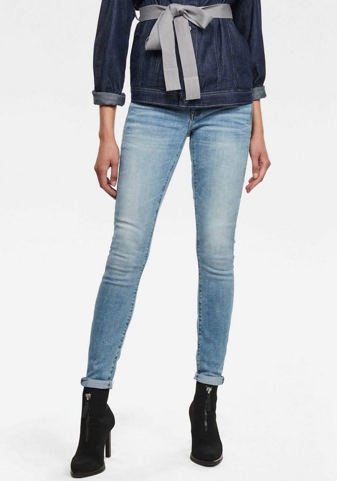 G-STAR Skinny-fit-Jeans 3301 High Skinny in High-Waist-Form G-STAR Skinny-fit-Jeans 3301 High Skinny in High-Waist-Form von G-STAR