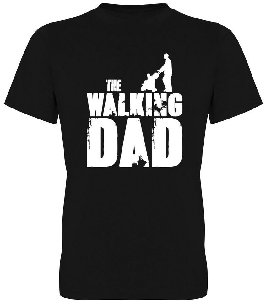 G-graphics T-Shirt The walking Dad Herren T-Shirt, mit trendigem Frontprint, Aufdruck auf der Vorderseite, Spruch/Sprüche/Print/Motiv, für jung & alt von G-graphics