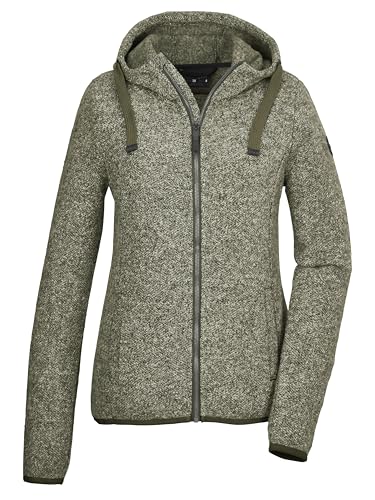 G.I.G.A. DX by killtec Damen Strickfleecejacke/Fleecejacke mit Kapuze GW 52 WMN KNTFLC JCKT, olivgrün, 38, 42233-000 G.I.G.A. DX by killtec Damen Strickfleecejacke/Fleecejacke mit Kapuze GW 52 WMN KNTFLC JCKT, olivgrün, 38, 42233-000 von G.I.G.A. DX by killtec