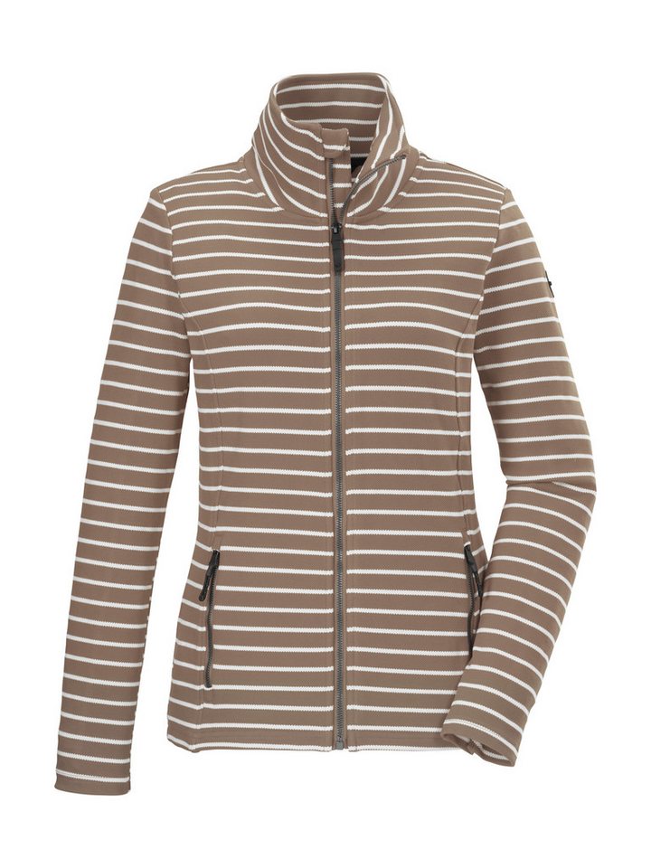 G.I.G.A. DX by killtec Strickjacke GS 60 WMN FLX JCKT Gestreifte Damenjacke, Stehkragen, Zipper-Taschen, Kinnschutz G.I.G.A. DX by killtec Strickjacke GS 60 WMN FLX JCKT Gestreifte Damenjacke, Stehkragen, Zipper-Taschen, Kinnschutz von G.I.G.A. DX by killtec