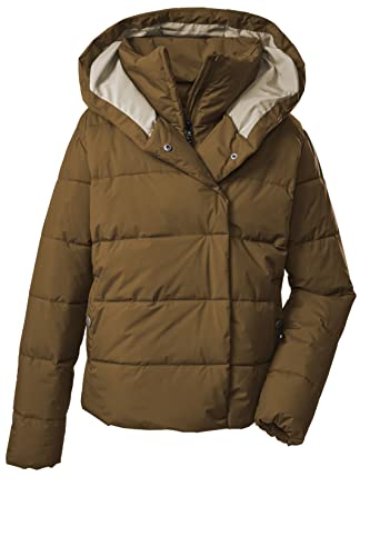 G.I.G.A. DX (GIGEQ Damen Casual Funktionsjacke in Daunenoptik mit Kapuze GW 29 WMN QLTD JCKT, hellbraun, 40, 38732-000 von G.I.G.A. DX