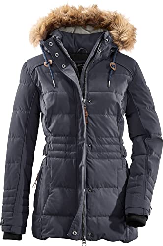 G.I.G.A. DX 34490-000 Casual Funktionsjacke in Daunenoptik mit abzippbarer Kapuze, Midnight, 40 von G.I.G.A. DX