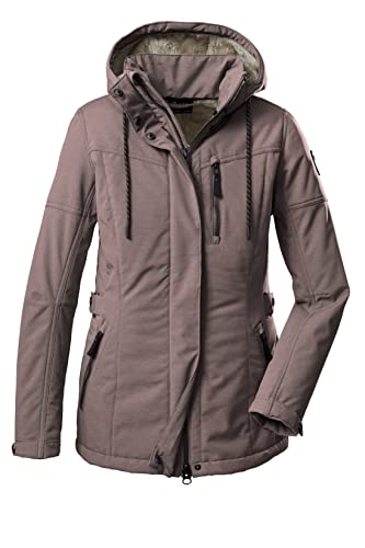 G.I.G.A. DX (GIGEQ Damen Casual Softshell Jacke mit abzippbarer Kapuze GW 26 WMN SFTSHLL JCKT, malve, 40, 38545-000 von G.I.G.A. DX