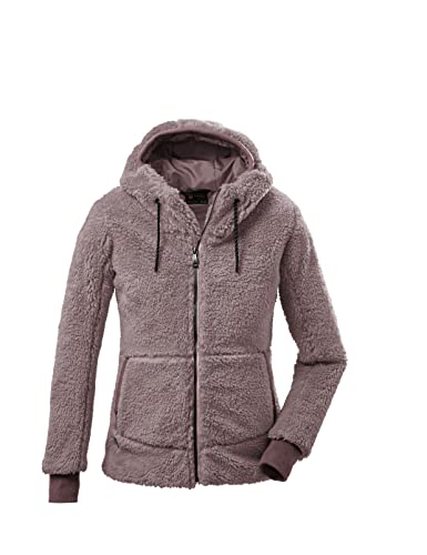 G.I.G.A. DX 39288-000 Casual Windblocker Teddy Fleecejacke mit Kapuze, Rosenholz, 50 von G.I.G.A. DX