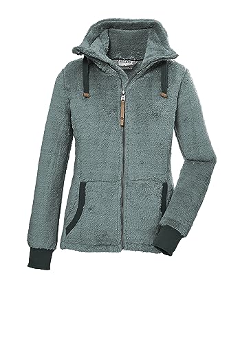 G.I.G.A. DX Damen 2-Sides Sherpa Fleecejacke GW 8 WMN KNTFLC JCKT, aquaverde, 36, 39824-000 von G.I.G.A. DX