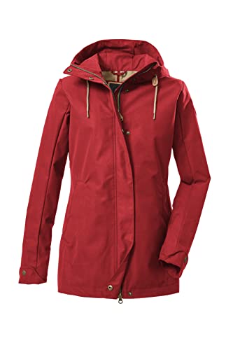 G.I.G.A. DX Damen 3-Lagen Funktionsjacke/Outdoorjacke mit Kapuze WMN JCKT, modern red, 38, 39003-000 von G.I.G.A. DX