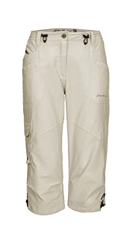 G.I.G.A. DX Damen Caprihose / 3/4 Hose Feniana, Champagner, 36, 39528-000 von G.I.G.A. DX