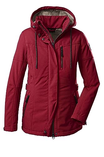 G.I.G.A. DX Damen Casual Softshell Jacke mit abzippbarer Kapuze GW 26 WMN SFTSHLL JCKT, rot, 36, 38545-000 von G.I.G.A. DX