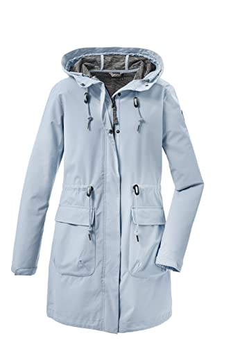 G.I.G.A. DX Damen Casual Softshell Parka mit Kapuze - GS 99 WMN SFTSHLL PRK, hellblau, 46, 37955-000 von G.I.G.A. DX