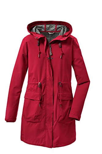 G.I.G.A. DX Damen Casual Softshell Parka mit Kapuze - GS 99 WMN SFTSHLL PRK, modern red, 38, 37955-000 von G.I.G.A. DX