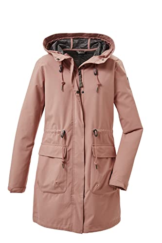 G.I.G.A. DX Damen Casual Softshell Parka mit Kapuze, Rose, 44 von G.I.G.A. DX