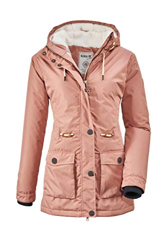 G.I.G.A. DX Damen Cushy WMN Jckt A Casual Funktionsjacke Mit Kapuze, Rosenholz, 36 von G.I.G.A. DX