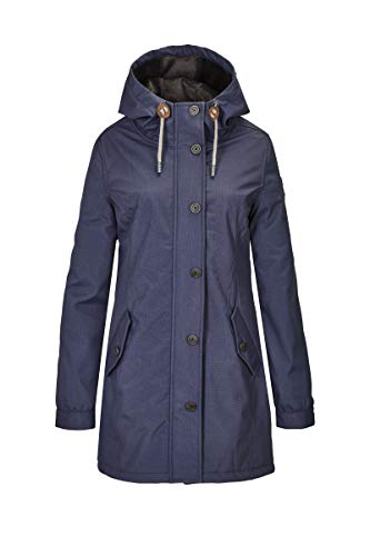 G.I.G.A. DX Damen Dianora Casual Softshell Parka Mit Kapuze, Navy, 36 von G.I.G.A. DX