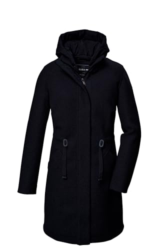 G.I.G.A. DX Damen Fleece Parka/Mantel mit abknöpfbarer Kapuze GW 46 WMN PRK, schwarz, 38, 41988-000 G.I.G.A. DX Damen Fleece Parka/Mantel mit abknöpfbarer Kapuze GW 46 WMN PRK, schwarz, 38, 41988-000 von G.I.G.A. DX