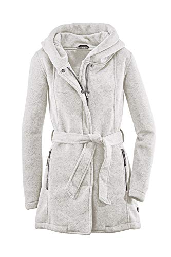 G.I.G.A. DX Damen Frydara Casual Strick Parka Mit Kapuze Und Gürtel, Off White, 36 von G.I.G.A. DX