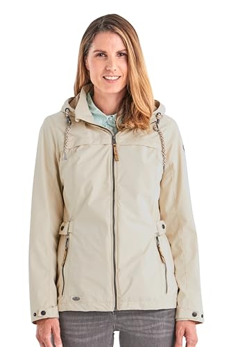 G.I.G.A. DX Damen Funktionsjacke/Outdoorjacke mit abzippbarer Kapuze Jamil WMN JCKT A, ecru, 34, 36742-000 von G.I.G.A. DX