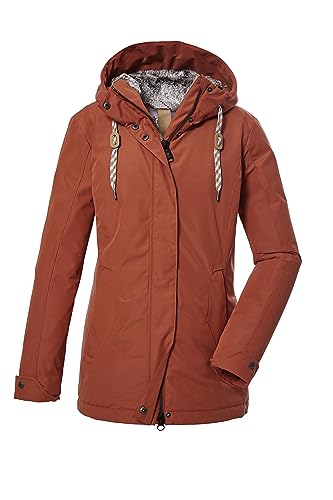 G.I.G.A. DX Damen Funktionsjacke/Outdoorjacke mit Kapuze GW 14 WMN JCKT, dunkelapricot, 42, 39837-000 von G.I.G.A. DX