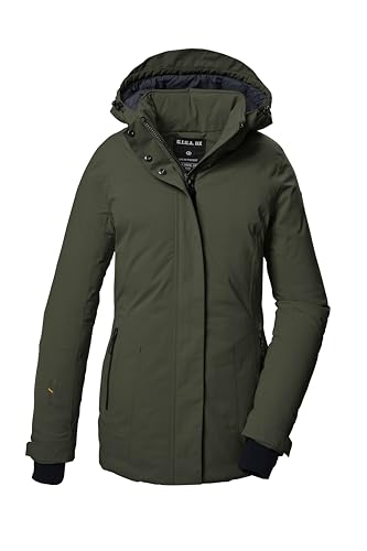 G.I.G.A. DX Damen Funktionsjacke/Outdoorjacke mit abzippbarer Kapuze GW 6 WMN JCKT, oliv, 36, 42018-000 von G.I.G.A. DX