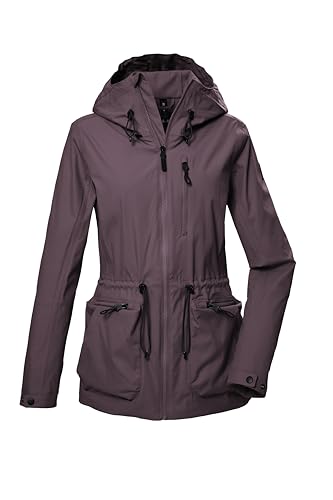 G.I.G.A. DX Damen Funktionsjacke/Outdoorjacke wasserdicht mit Kapuze GS 55 WMN JCKT, pflaume, 42, 42710-000 von G.I.G.A. DX