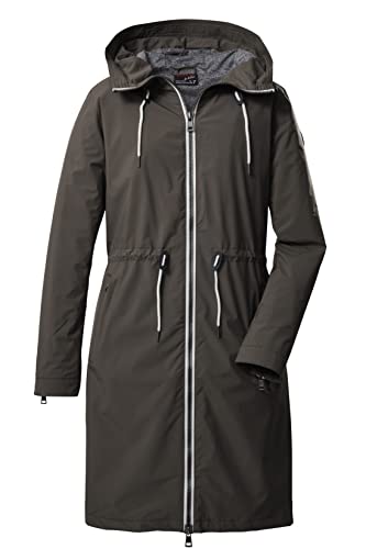 G.I.G.A. DX Damen Funktionsmantel/Parka mit Kapuze GS 34 WMN CT, grünanthrazit, 38, 38050-000 von G.I.G.A. DX