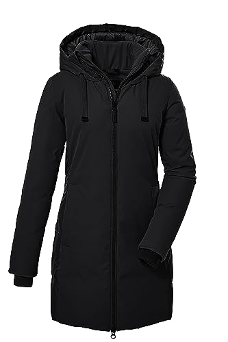 G.I.G.A. DX Damen Funktionsparka mit Kapuze/Parka wasserdicht GW 1 WMN PRK, schwarz, 48, 39827-000 von G.I.G.A. DX