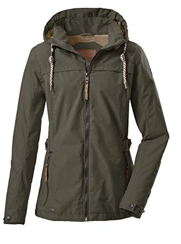 G.I.G.A. DX Damen Jamil Wmn Jckt Funktionsjacke Outdoorjacke mit abzippbarer Kapuze, dunkeloliv, 38 EU G.I.G.A. DX Damen Jamil Wmn Jckt Funktionsjacke Outdoorjacke mit abzippbarer Kapuze, dunkeloliv, 38 EU von G.I.G.A. DX