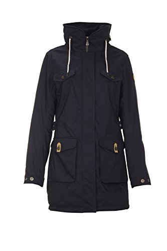 G.I.G.A. DX Damen Kumari Casual Soft Shell Parka Mit Eingerollter Kapuze, dunkelnavy, 40 von G.I.G.A. DX