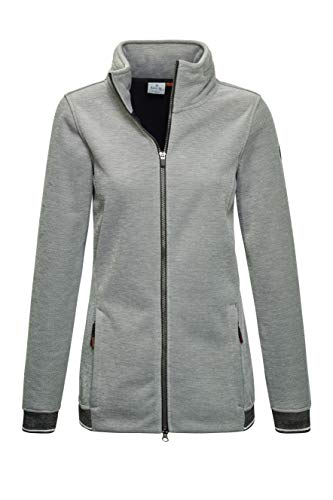 G.I.G.A. DX Damen Limitlos WMN Fleece Jckt A Casual Windblocker Fleecejacke Mit Einrollbarer Kapuze, Graumelange, 44 G.I.G.A. DX Damen Limitlos WMN Fleece Jckt A Casual Windblocker Fleecejacke Mit Einrollbarer Kapuze, Graumelange, 44 von G.I.G.A. DX