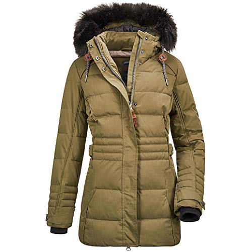 G.I.G.A. DX Damen Casual Funktionsjacke In Daunenoptik Mit Abzippbarer Kapuze, Polyester, Oliv, 34 G.I.G.A. DX Damen Casual Funktionsjacke In Daunenoptik Mit Abzippbarer Kapuze, Polyester, Oliv, 34 von G.I.G.A. DX