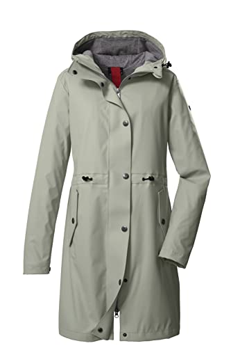 G.I.G.A. DX Damen Regenparka/Regenjacke mit Innenfutter und Kapuze GS 101 WMN PRK, aquaverde, 48, 38999-000 von G.I.G.A. DX