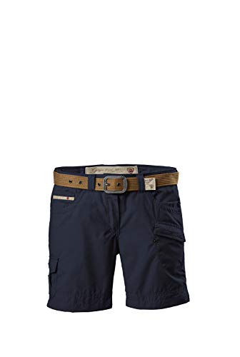 G.I.G.A. DX Damen Shorts Hira, Bermuda mit Gürtel, kurze Hose für Frauen mit praktischen Taschen, navy, 34 G.I.G.A. DX Damen Shorts Hira, Bermuda mit Gürtel, kurze Hose für Frauen mit praktischen Taschen, navy, 34 von G.I.G.A. DX