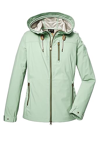 G.I.G.A. DX Damen Gs 24 Wmn Sftshll Jckt Softshell Jacke Mit Kapuze/Outdoorjacke, Grün, 38 EU von G.I.G.A. DX