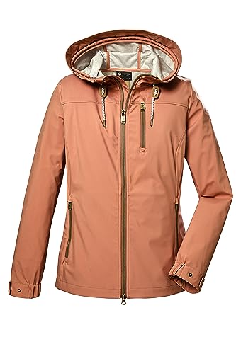 G.I.G.A. DX Damen Gs 24 Wmn Sftshll Jckt Softshell Jacke Mit Kapuze/Outdoorjacke, Orange, 42 EU von G.I.G.A. DX