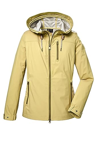 G.I.G.A. DX Damen Gs 24 Wmn Sftshll Jckt Softshell Jacke Mit Kapuze/Outdoorjacke, Gelb, 42 EU von G.I.G.A. DX