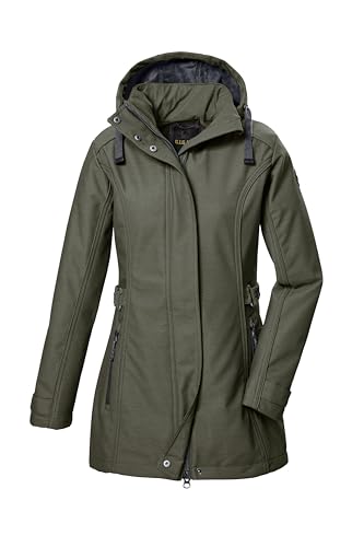 G.I.G.A. DX Damen Softshell Parka/Softshelljacke mit abzippbarer Kapuze GW 22 WMN SFTSHLL PRK, oliv, 36, 42210-000 G.I.G.A. DX Damen Softshell Parka/Softshelljacke mit abzippbarer Kapuze GW 22 WMN SFTSHLL PRK, oliv, 36, 42210-000 von G.I.G.A. DX