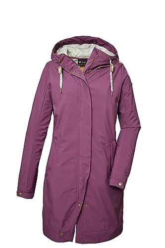 G.I.G.A. DX Damen Softshell Parka mit Kapuze/Outdoorjacke GS 16 WMN SFTSHLL PRK, malve rose, 46, 41449-000 von G.I.G.A. DX