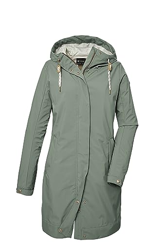 G.I.G.A. DX Damen Softshell Parka mit Kapuze/Outdoorjacke GS 16 WMN SFTSHLL PRK, mint, 40, 41449-000 von G.I.G.A. DX