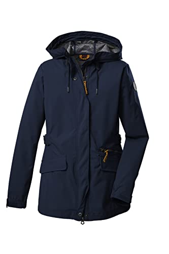 G.I.G.A. DX Damen Softshelljacke/Outdoorjacke mit Kapuze GS 96 WMN SFTSHLL JCKT, dunkelnavy, 44, 38391-000 von G.I.G.A. DX