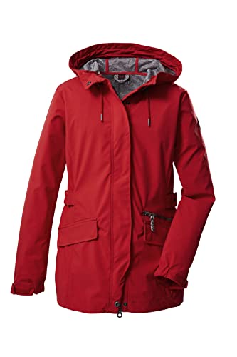 G.I.G.A. DX Damen Softshelljacke/Outdoorjacke mit Kapuze GS 96 WMN SFTSHLL JCKT, modern red, 40, 38391-000 von G.I.G.A. DX