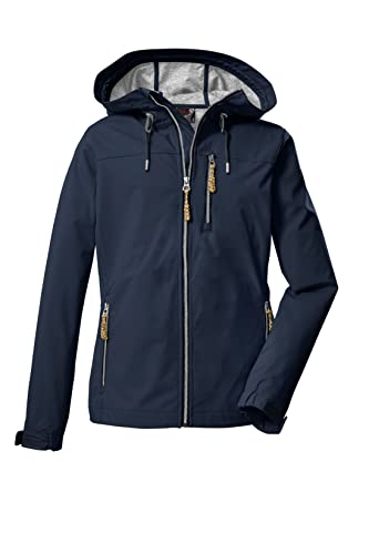 G.I.G.A. DX Damen Softshelljacke/Outdoorjacke mit Kapuze GS 97 WMN SFTSHLL JCKT, 40, dunkelnavy, 38392-000 von G.I.G.A. DX