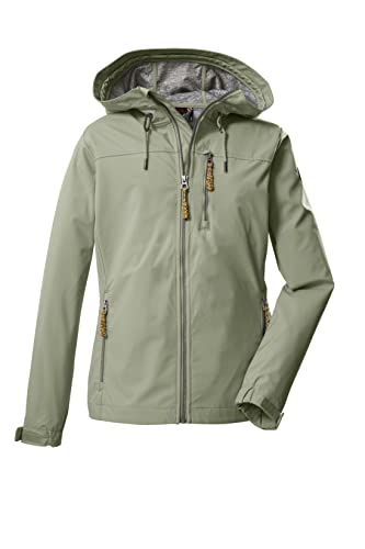 G.I.G.A. DX Damen Softshelljacke/Outdoorjacke mit Kapuze GS 97 WMN SFTSHLL JCKT, 40, helloliv, 38392-000 von G.I.G.A. DX