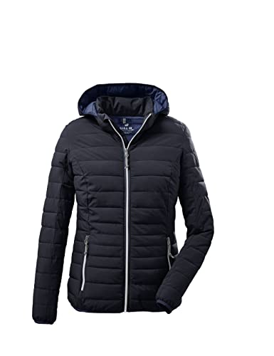 G.I.G.A. DX Damen Steppjacke/Casual Funktionsjacke in Daunenoptik mit abzippbarer Kapuze Uyaka, dunkelnavy, 50, 28041-000 von G.I.G.A. DX