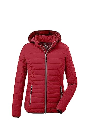 G.I.G.A. DX Damen Steppjacke/Casual Funktionsjacke in Daunenoptik mit abzippbarer Kapuze Uyaka, rot, 36, 28041-000 von G.I.G.A. DX