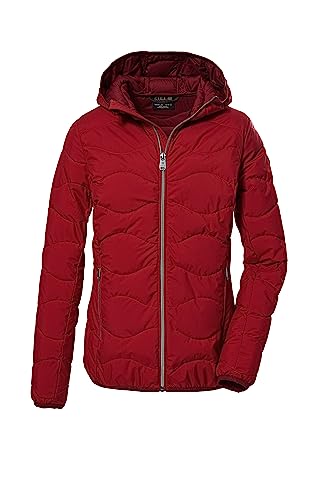 G.I.G.A. DX Damen Steppjacke mit Kapuze/Funktionsjacke ist wasserabweisend GW 21 WMN QLTD JCKT, rot, 38, 39845-000 von G.I.G.A. DX