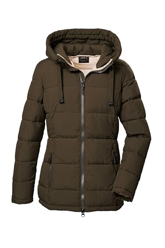 G.I.G.A. DX Damen Steppjacke mit Kapuze GW 68 WMN QLTD JCKT, olive brown, 44, 42390-000 von G.I.G.A. DX